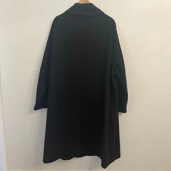 Rundholz Black Label Oversized Coat Medium Wool Blend Architectural Minimalist - Picture 9 of 16